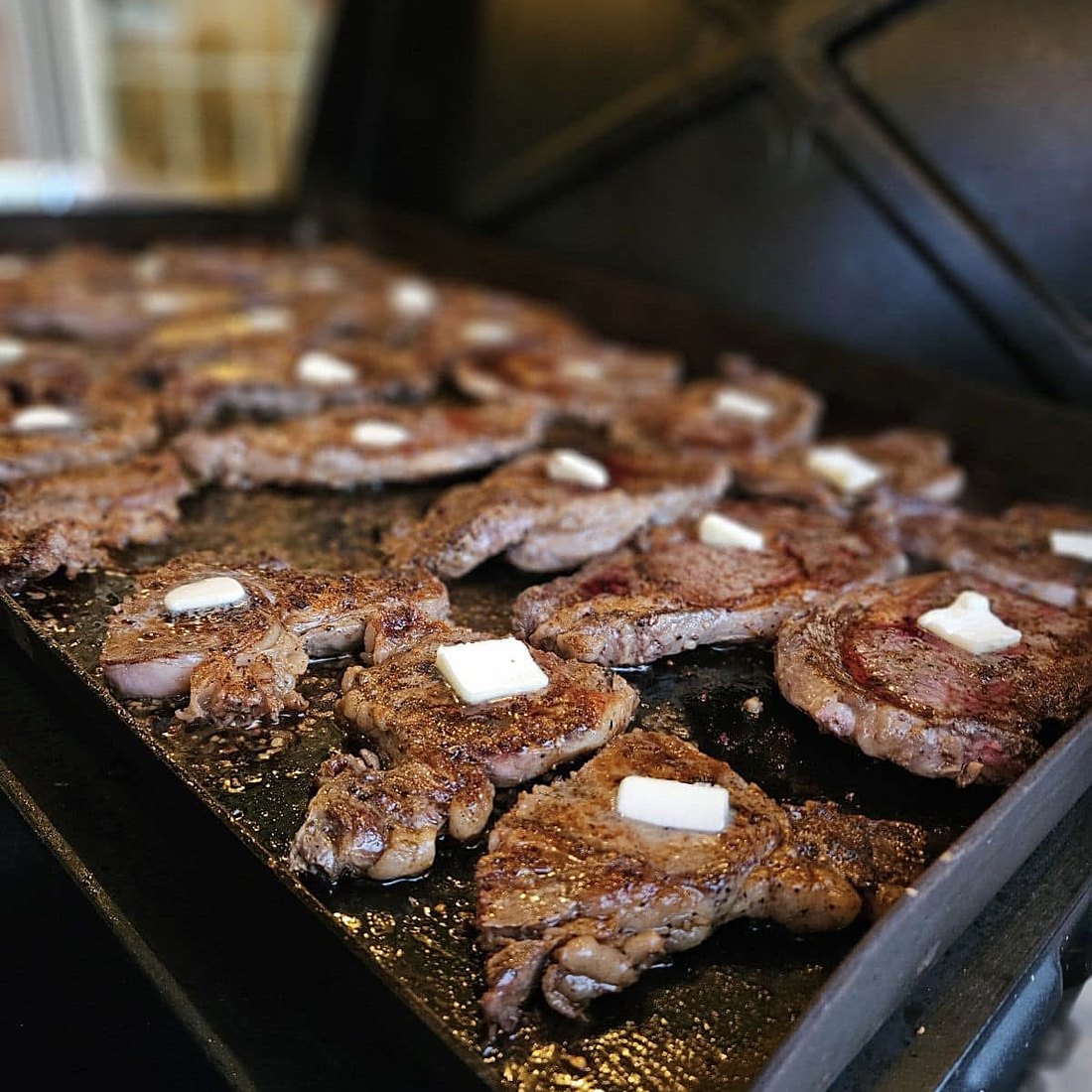 Asado on the griddle